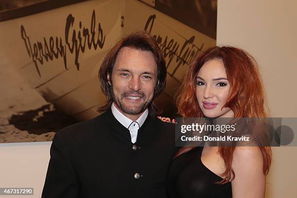 James Wilder and Kristina D. Attend the cocktail party before the 2015 Garden State Film Festival Awards Dinner at Claridge Hotel on March 22, 2015...