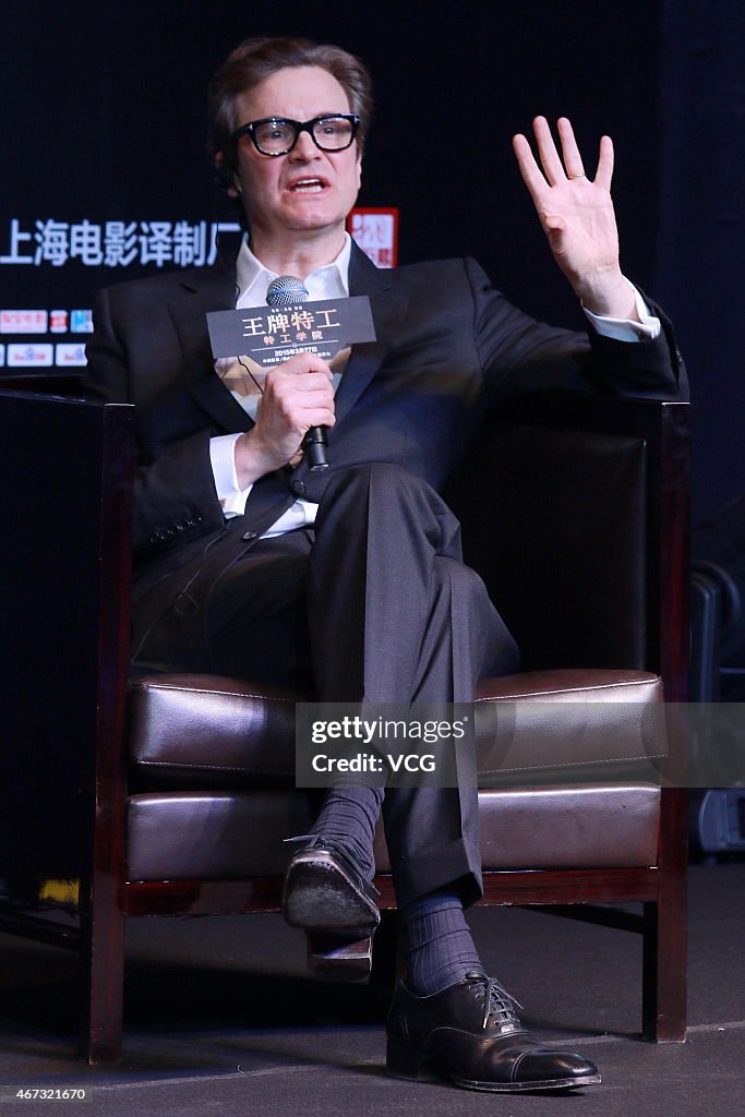 "Kingsman: The Secret Service" Beijing Press Conference