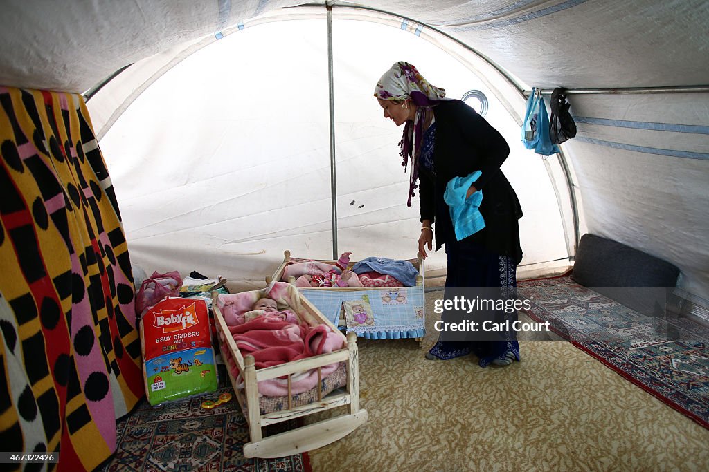 Syrian Refugees Seek Shelter In Turkey