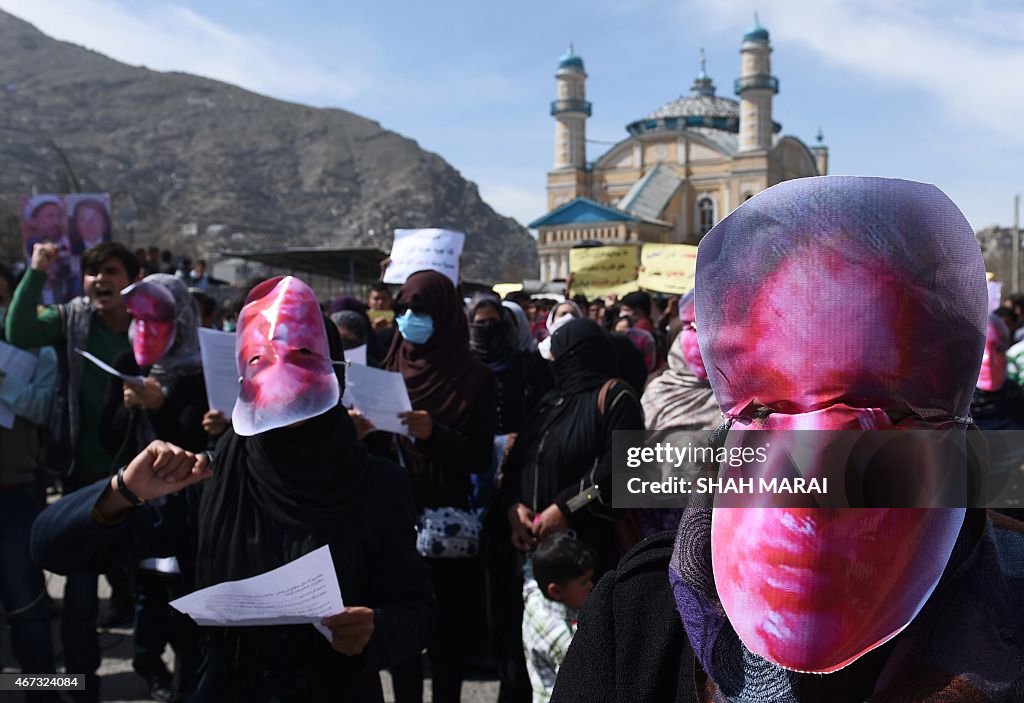 AFGHANISTAN-UNREST-WOMEN-RELIGION