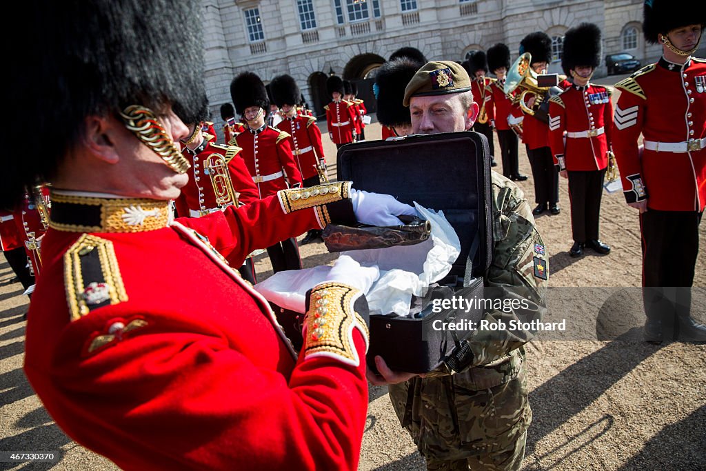 The Household Division's Waterloo 200 Beating The Retreat