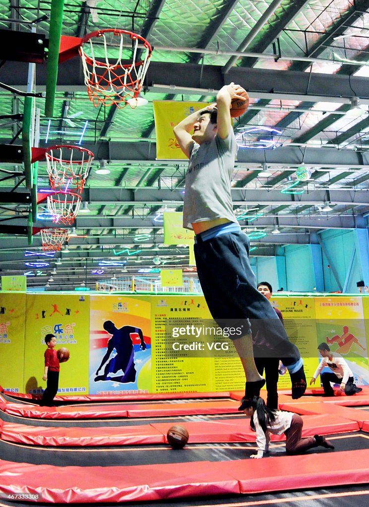 China's Largest Trampoline Theme Park In Shanghai