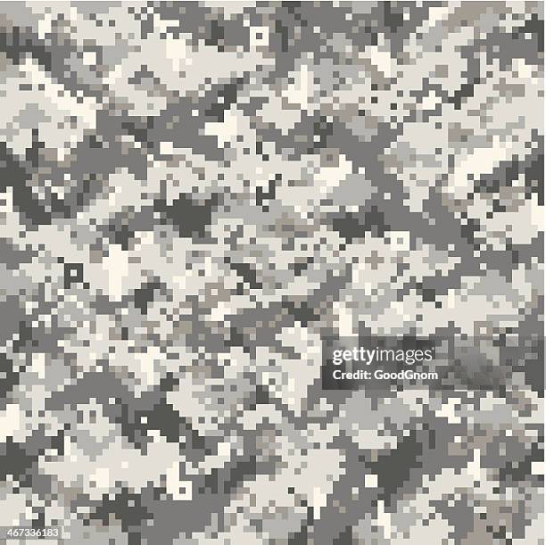 stockillustraties, clipart, cartoons en iconen met digital camouflage - stadsleven