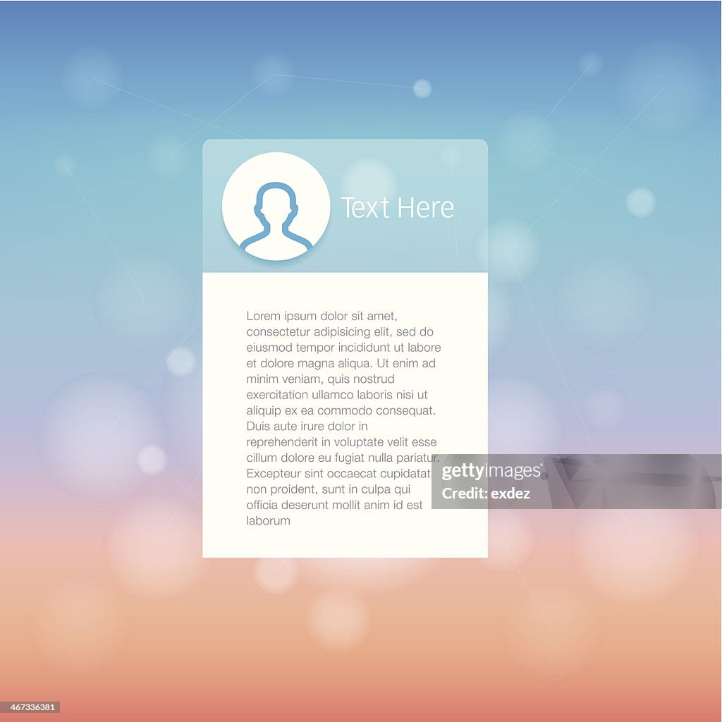Ui Style Text Box High-Res Vector Graphic - Getty Images