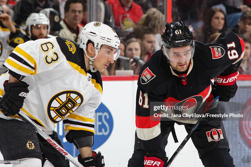 Boston Bruins v Ottawa Senators