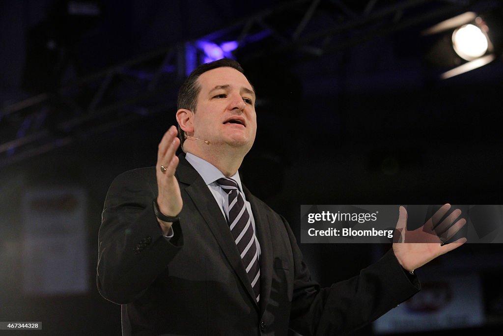 Republican Senator Ted Cruz Kicks Off Presidential Campaign