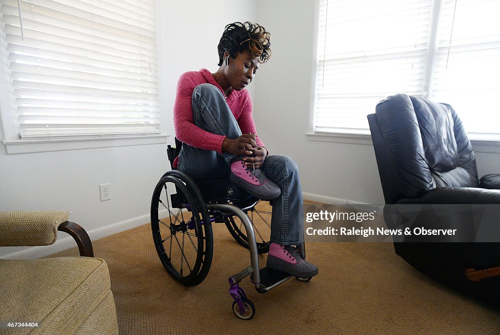 Nurse in wheelchair serves as a rolling healer