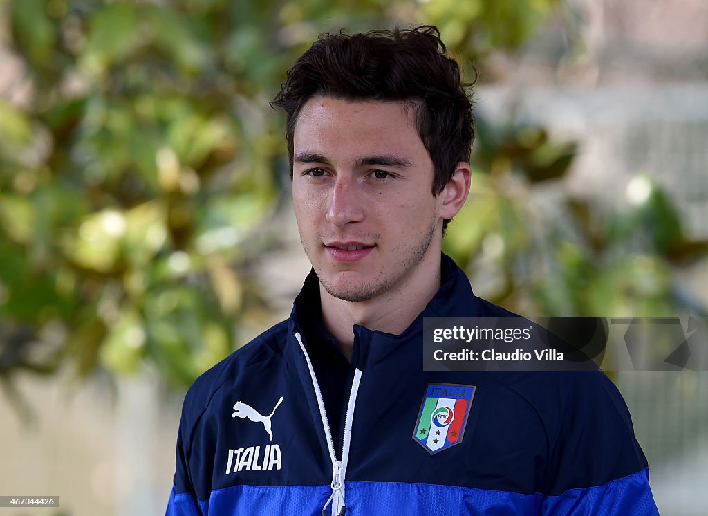 Italy Training Session And Press Conference