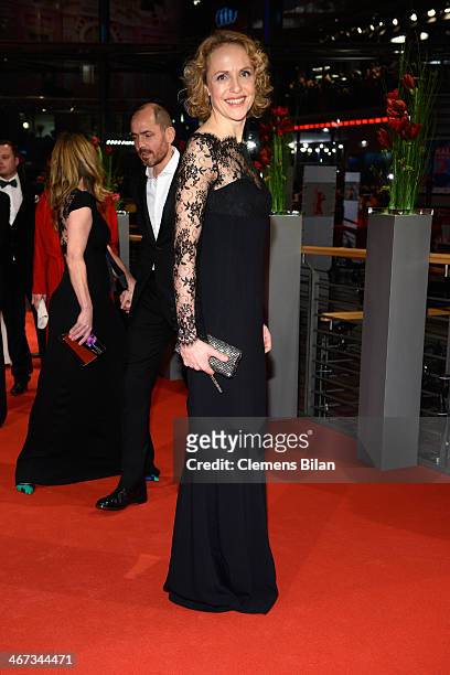 Juliane Koehler attend 'The Grand Budapest Hotel' Premiere and opening ceremony during the 64th Berlinale International Film Festival at Berlinale...