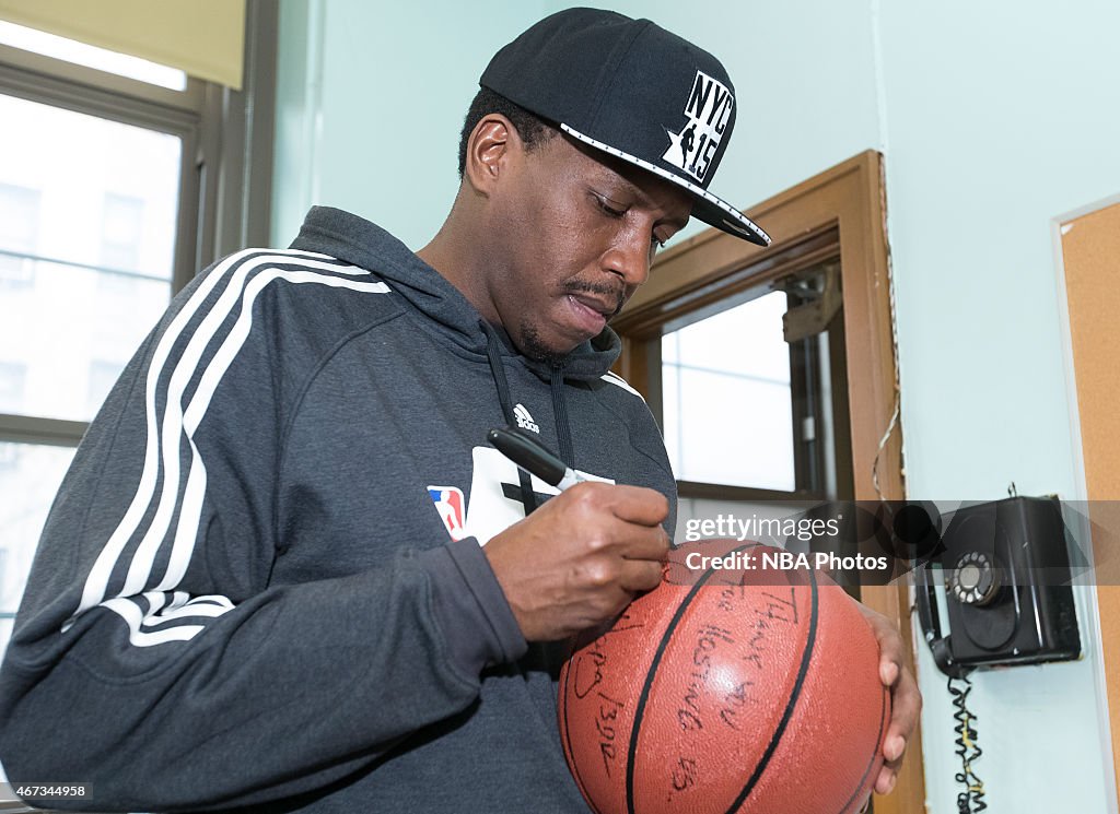 Boardwalk Health Fair at the High School of Fashion Industries for NBA Cares