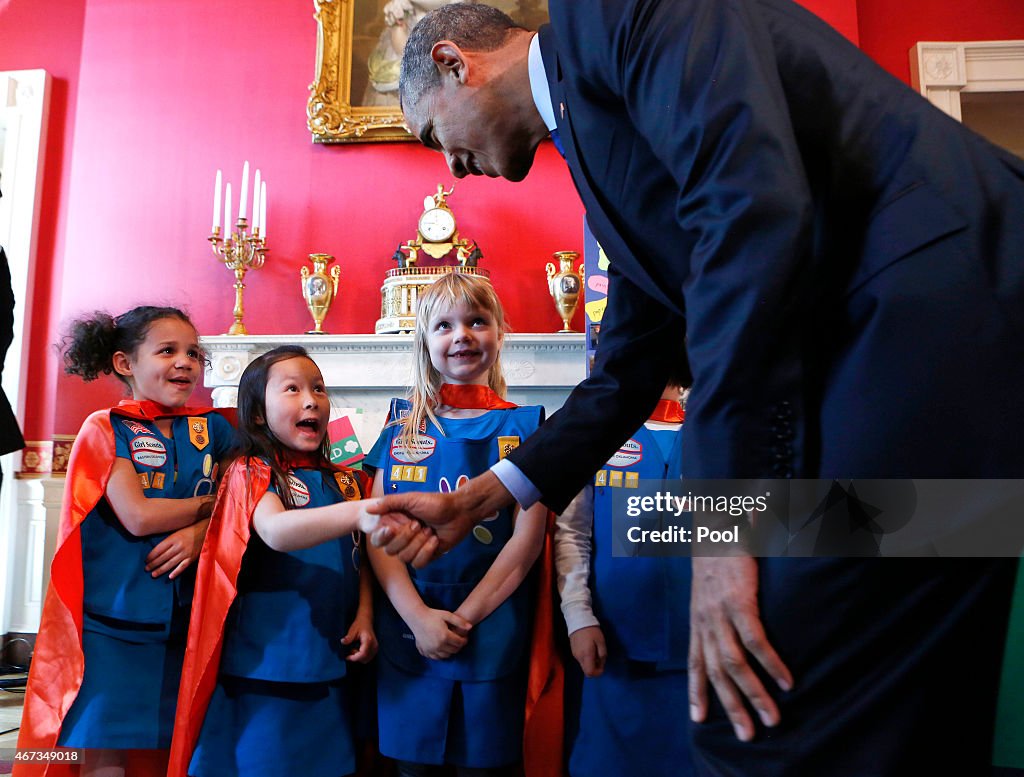 President Obama Hosts White House Science Fair