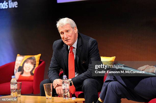 Jeremy Paxman during The Business of News - John Witherow in Conversation with Jeremy Paxman as part of Advertising Week Europe, Picadilly, on March...