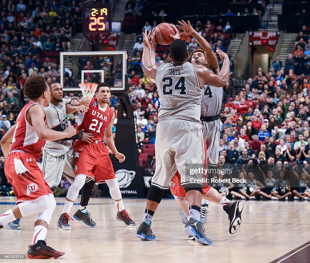 Georgetown University vs University of Utah, 2015 NCAA South Regional Playoffs Round 3