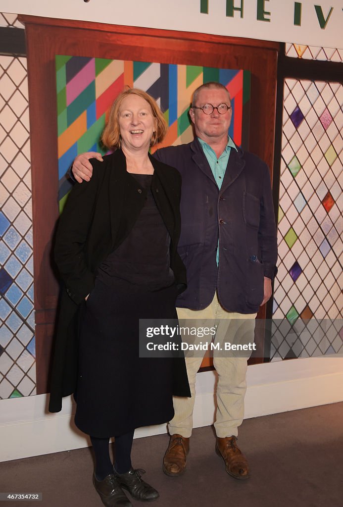 VIP Guests Attend A Preview Party For The Ivy Auction At Sotheby's