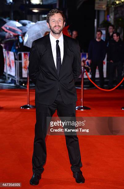 Chris O'Dowd attends the World Premiere of "Cuban Fury" at the Vue Leicester Square on February 6, 2014 in London, England.