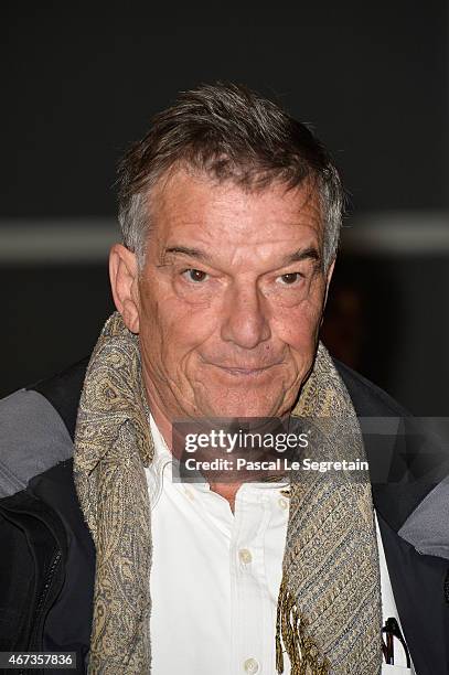 Benoit Jacquot attends the Paris Premiere of 'Journal D'Une Femme De Chambre' At MK2 Bibliotheque on March 23, 2015 in Paris, France.