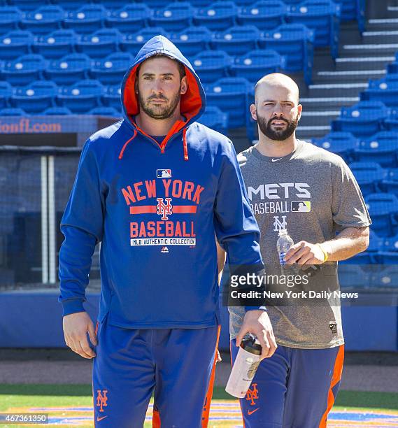 New York Mets starting pitcher Matt Harvey , New York Mets starting pitcher Dillon Gee