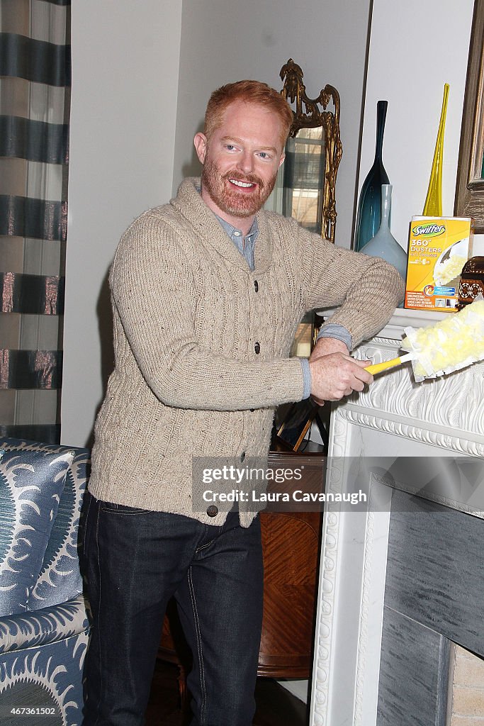 Asthma & Allergy Foundation Of America Seasonal Allergy Cleaning Tips Video Shoot With Jesse Tyler Ferguson