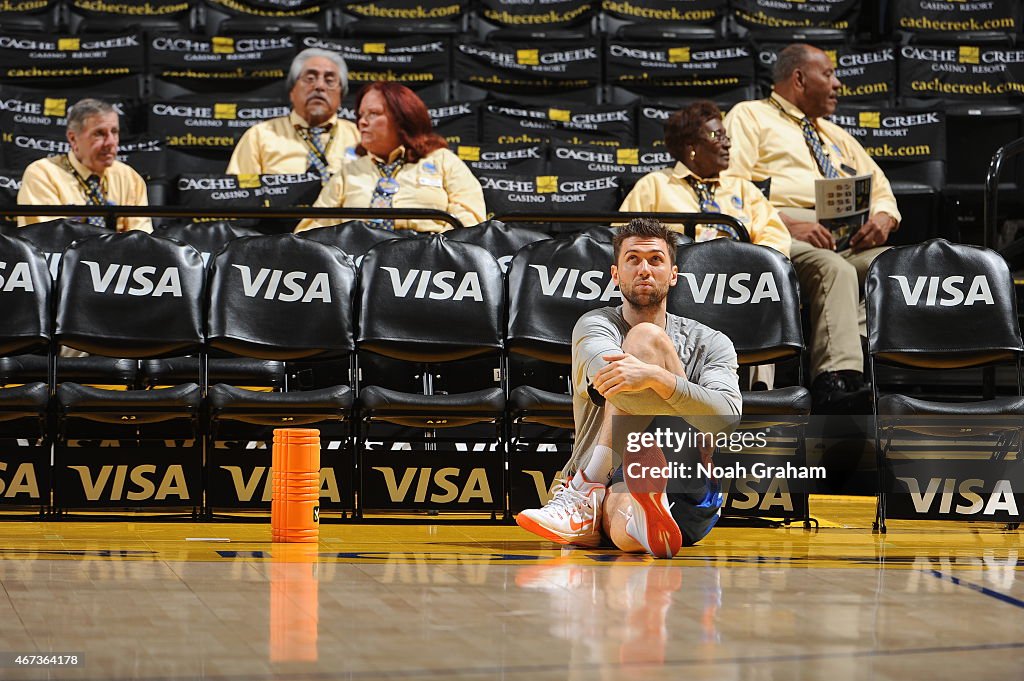 New York Knicks v Golden State Warriors