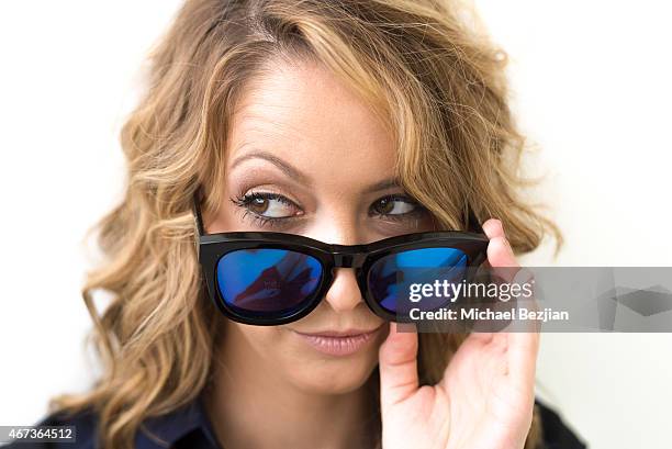 Actress Taryn Southern poses for portrait at The SAP - The Starving Artists Project on March 17, 2015 in Los Angeles, California. 17hoto by Michael...
