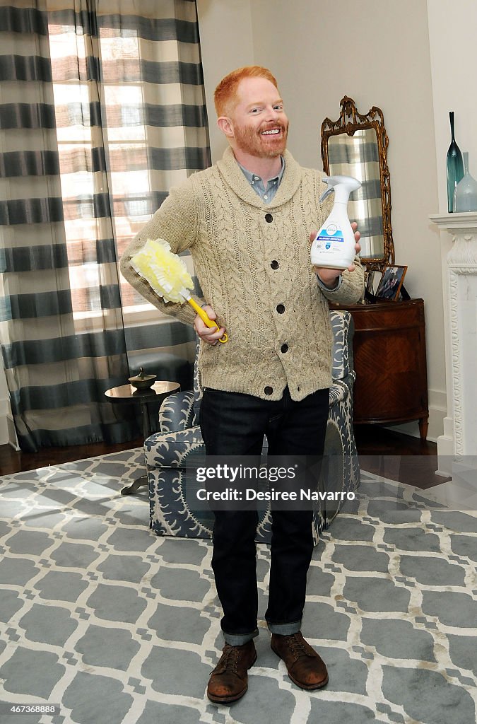 Asthma & Allergy Foundation Of America Seasonal Allergy Cleaning Tips Video Shoot With Jesse Tyler Ferguson