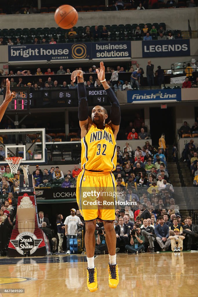 Houston Rockets v Indiana Pacers