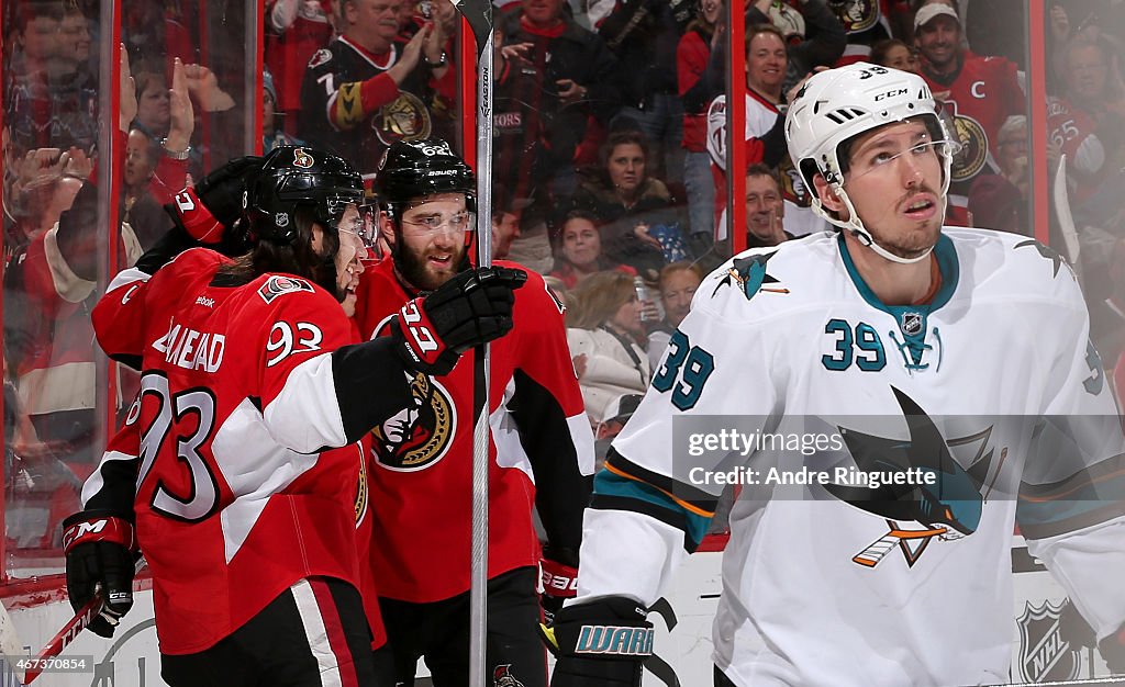 San Jose Sharks v Ottawa Senators