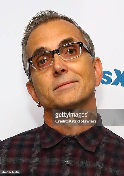 Singer Art Alexakis of Everclear visits the SiriusXM Studios on March 23, 2015 in New York City.
