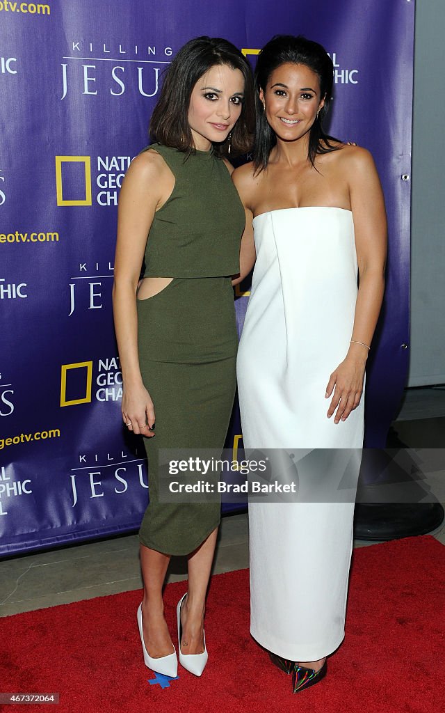 Red Carpet Event And World Premiere Of National Geographic Channel's "Killing Jesus"