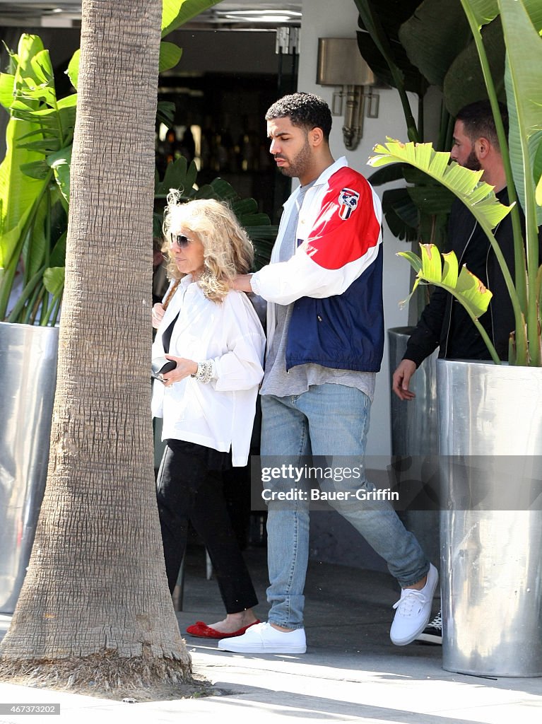 Celebrity Sightings In Los Angeles - March 23, 2015