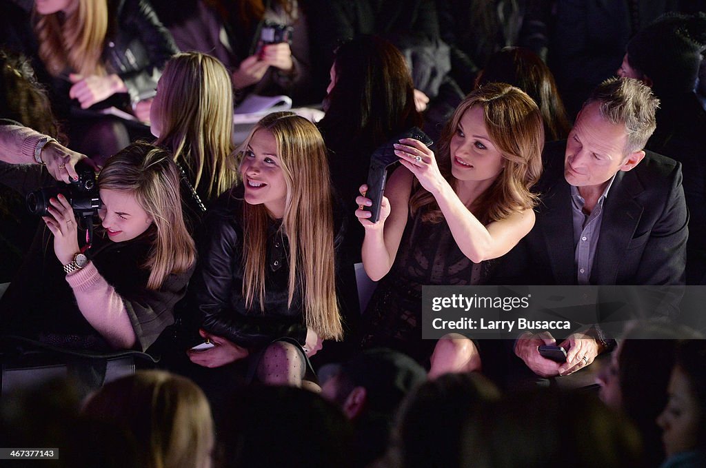 BCBGMAXAZRIA - Front Row - Mercedes-Benz Fashion Week Fall 2014