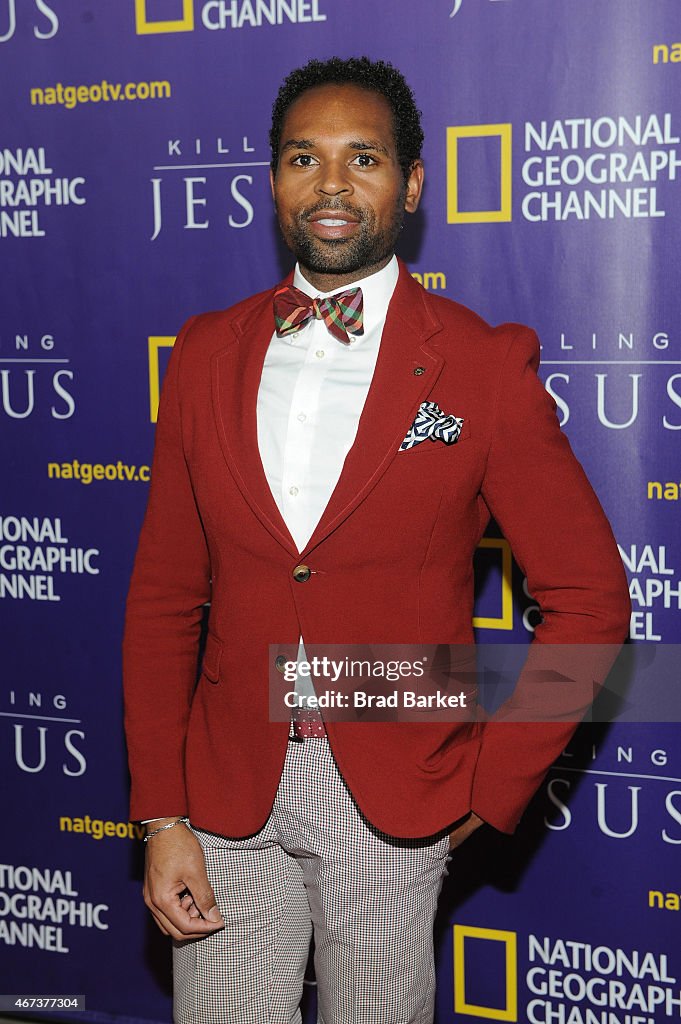 Red Carpet Event And World Premiere Of National Geographic Channel's "Killing Jesus"