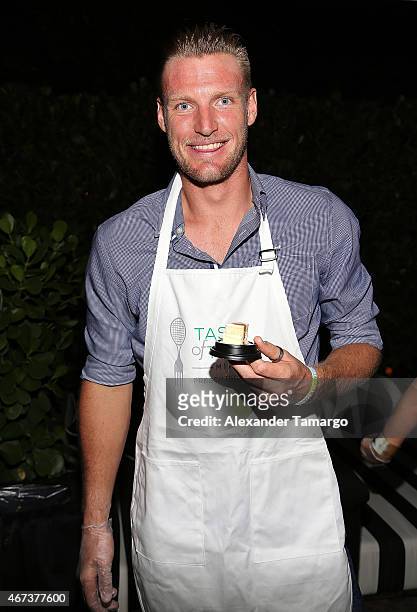 Sam Groth attends Taste Of Tennis Miami Presented By Citi at W South Beach on March 23, 2015 in Miami Beach, Florida.