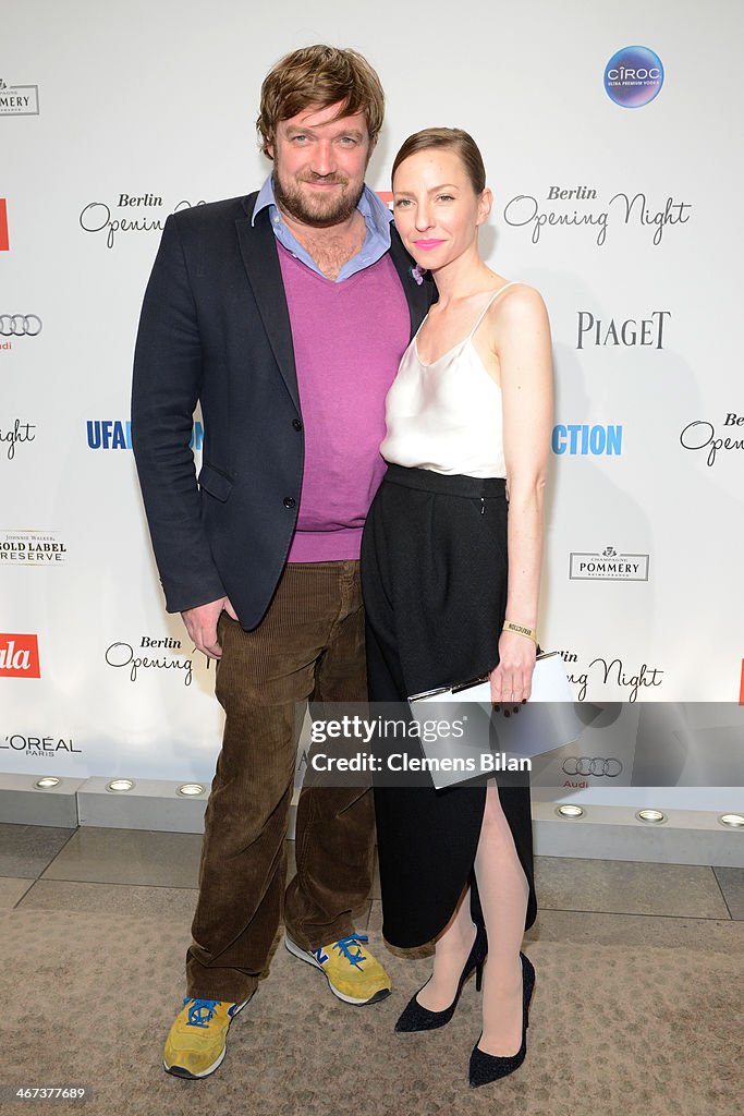 Till Franzen and Katharina Schuettler attend the Berlin Opening Night