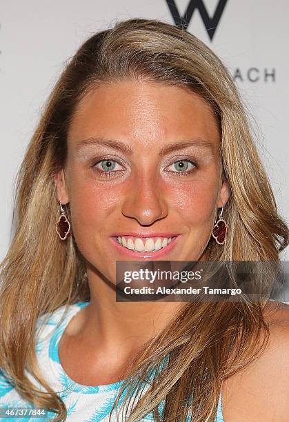 Guest attends Taste Of Tennis Miami Presented By Citi at W South Beach on March 23, 2015 in Miami Beach, Florida.