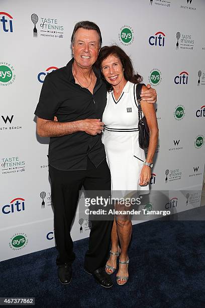 Guests attend the Taste Of Tennis Miami Presented By Citi at W South Beach on March 23, 2015 in Miami Beach, Florida.