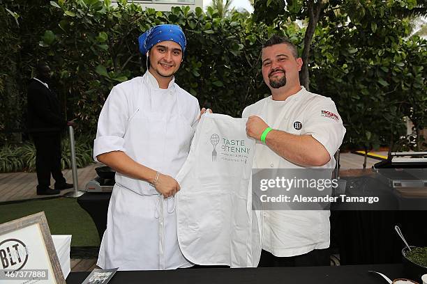 Chef Dustin Ward attends the Taste Of Tennis Miami Presented By Citi at W South Beach on March 23, 2015 in Miami Beach, Florida.