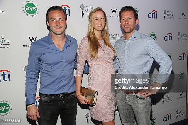 Guests attend the Taste Of Tennis Miami Presented By Citi at W South Beach on March 23, 2015 in Miami Beach, Florida.