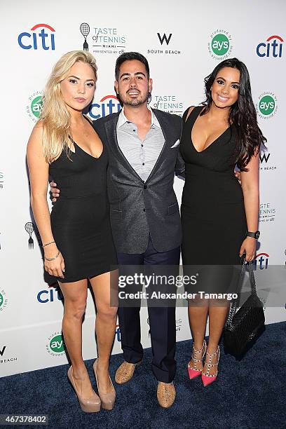 Guests attend the Taste Of Tennis Miami Presented By Citi at W South Beach on March 23, 2015 in Miami Beach, Florida.