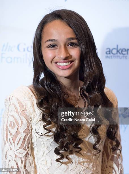 Activist Jazz Jennings attends The Ackerman Institute's Gender & Family Project's "A Night of a Thousand Genders" at Joe's Pub on March 23, 2015 in...