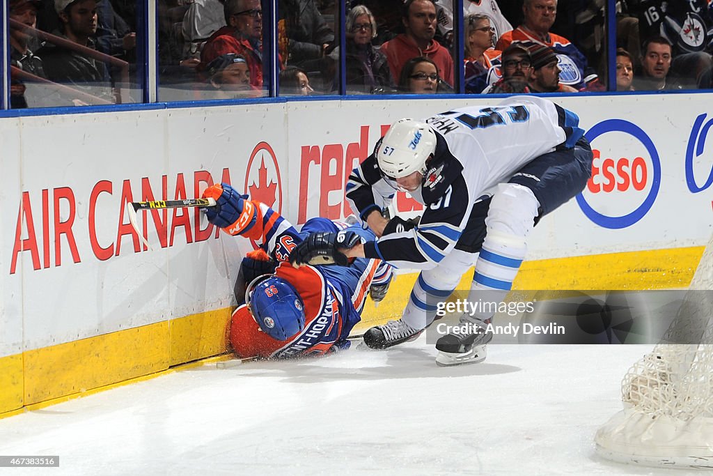 Winninpeg Jets v Edmonton Oilers