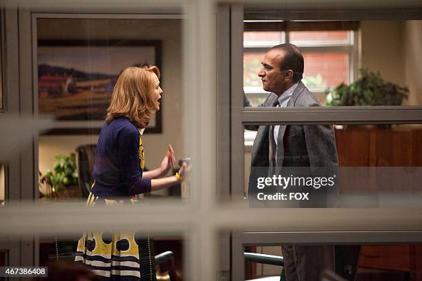 Emma fights for the glee club with Principal Figgins in the "Journey"... News Photo - Getty Images