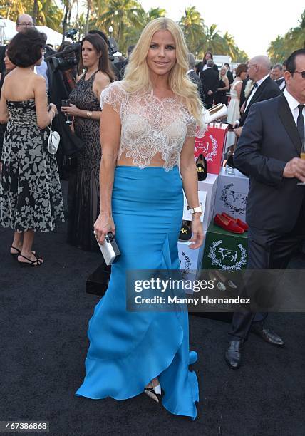 Alexia Echevarria attends Miami Heat Black Tie On Ocean Drive Gala at Betsy Hotel Rooftop on March 14, 2015 in Miami Beach, Florida.