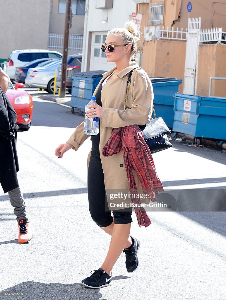 Celebrity Sightings In Los Angeles - March 23, 2015