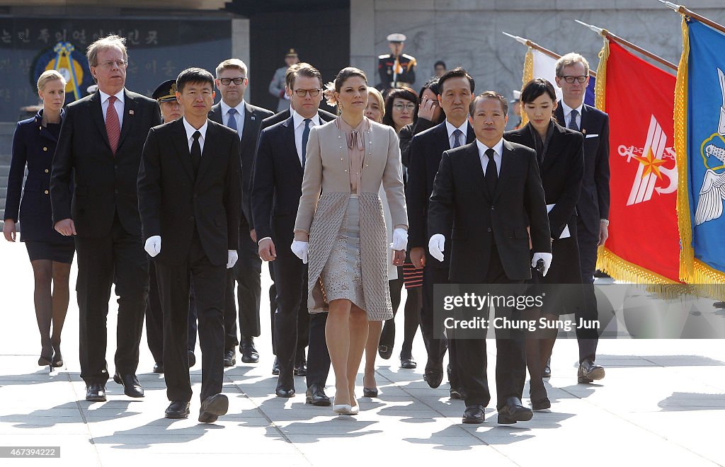 Crown Princess of Sweden Victoria Visits South Korea - Day 2