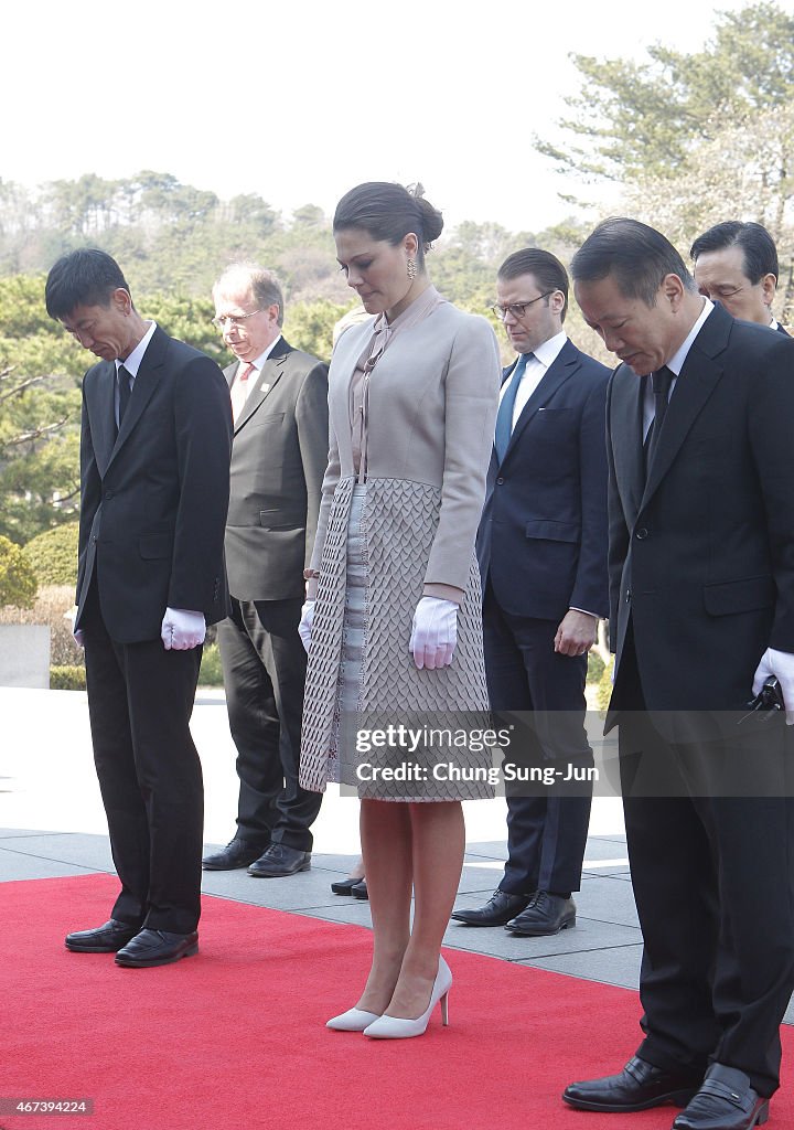 Crown Princess of Sweden Victoria Visits South Korea - Day 2