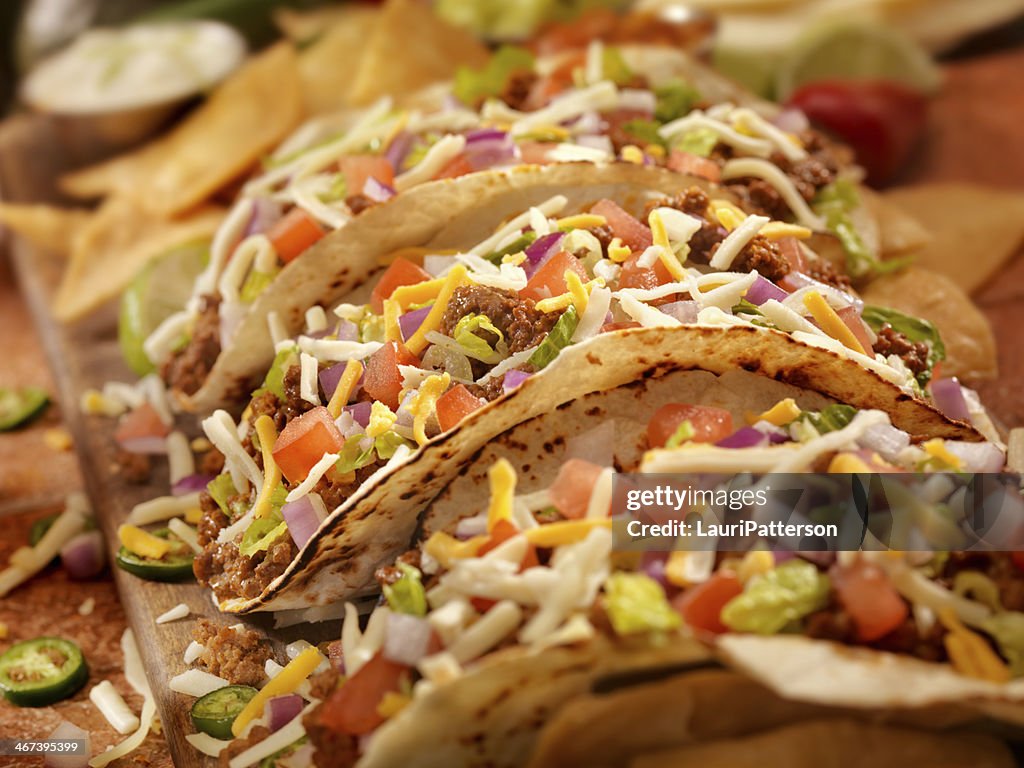 Soft Beef Tacos
