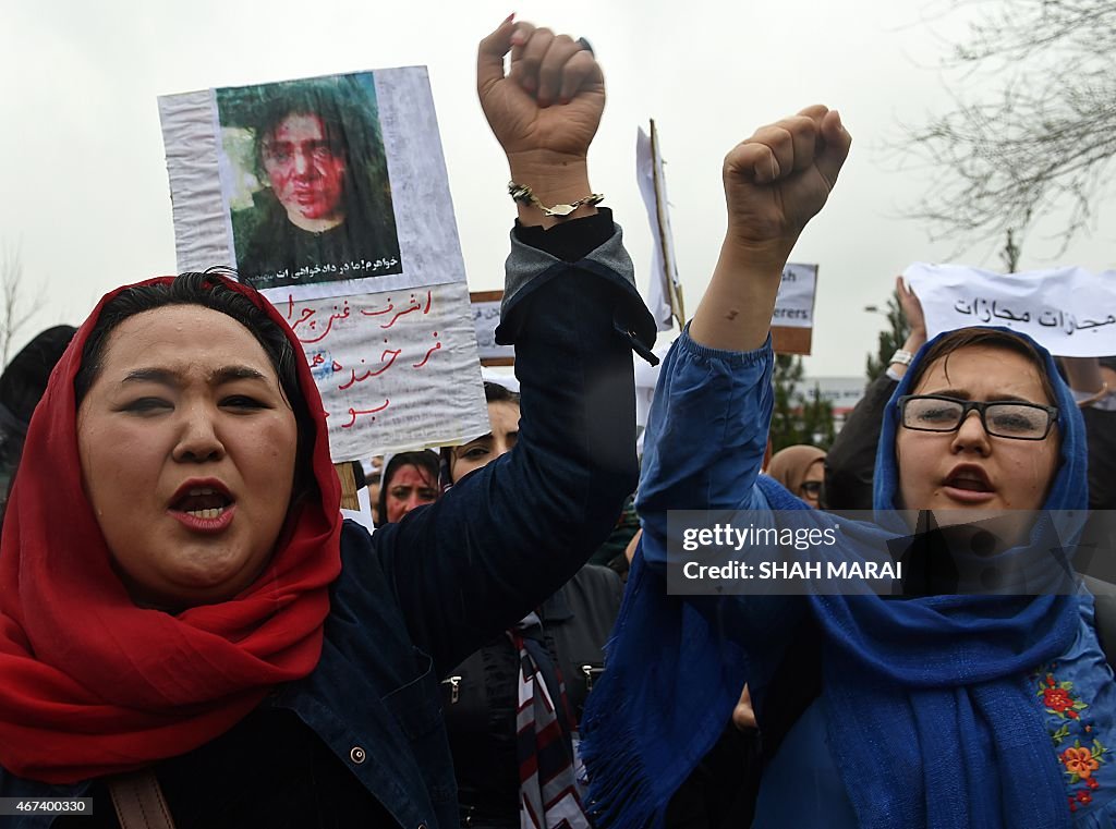 AFGHANISTAN-UNREST-WOMEN-RELIGION