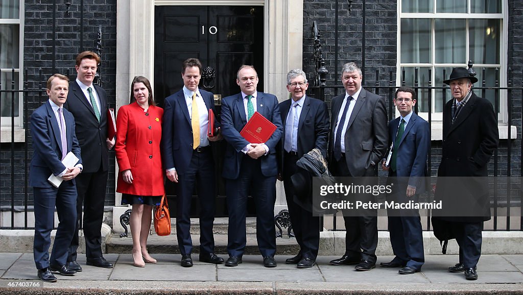 Final Meeting Of The UK Government Cabinet Before The General Election