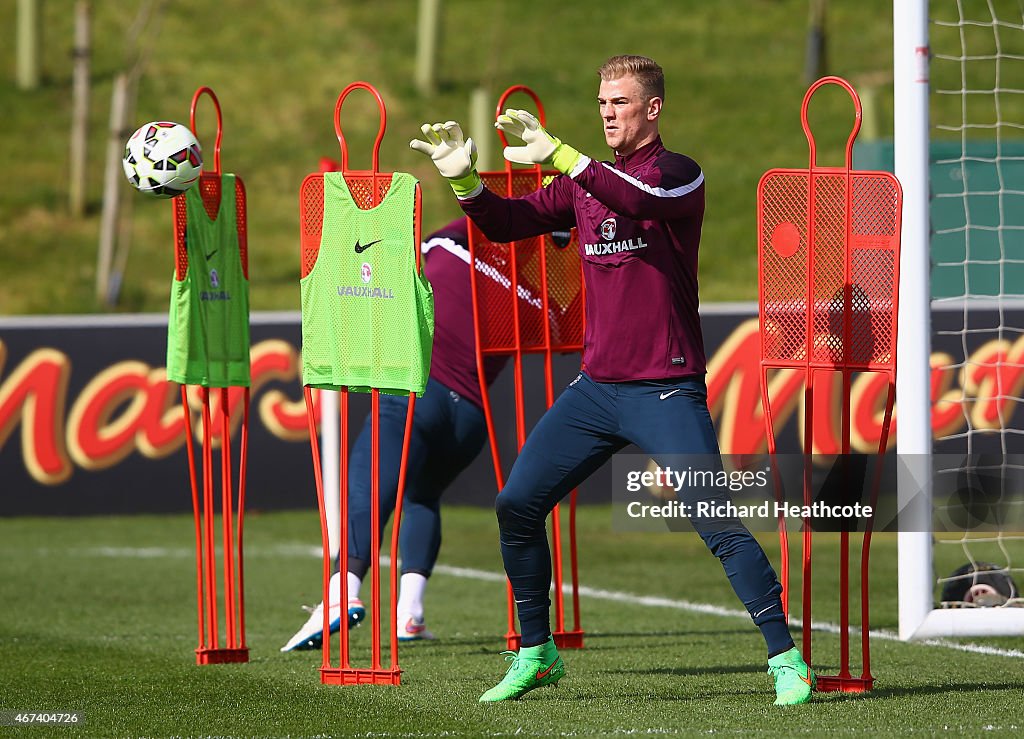 England Training Session